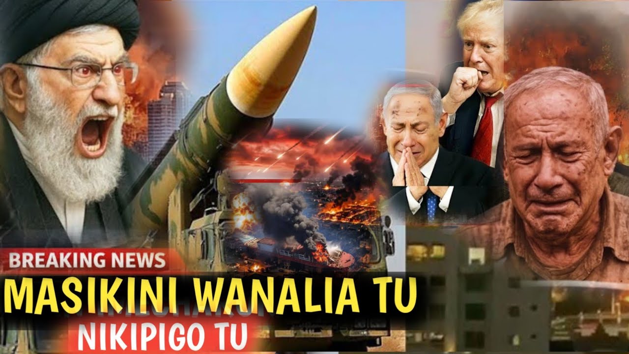 HABARI KUBWA ASUBUI HII LEO JUMAMOSI.VITA YA IRAN YAFIKA MWISHO..
