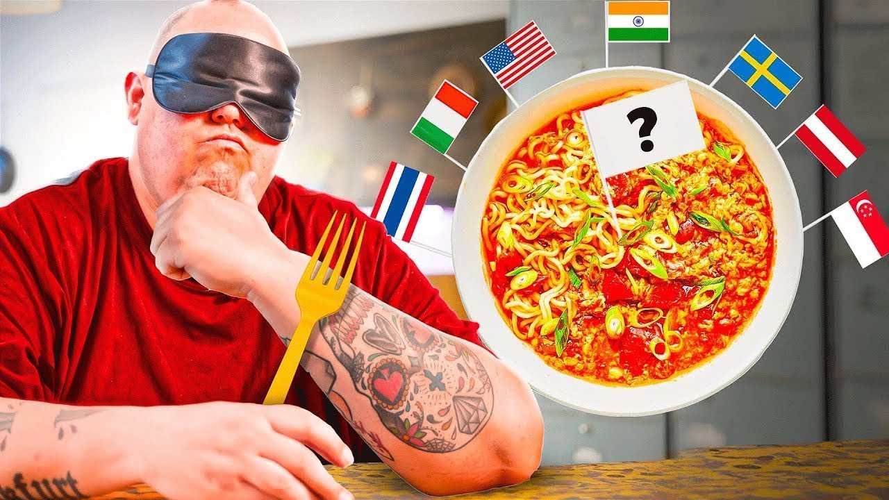 Woher kommt das Gericht? Profikoch muss blind Essen erraten 👀