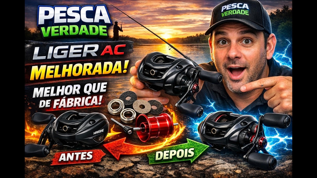 Marine Sports Liger AC !!! 3 Upgrades para Deixar Melhor que de Fábrica !