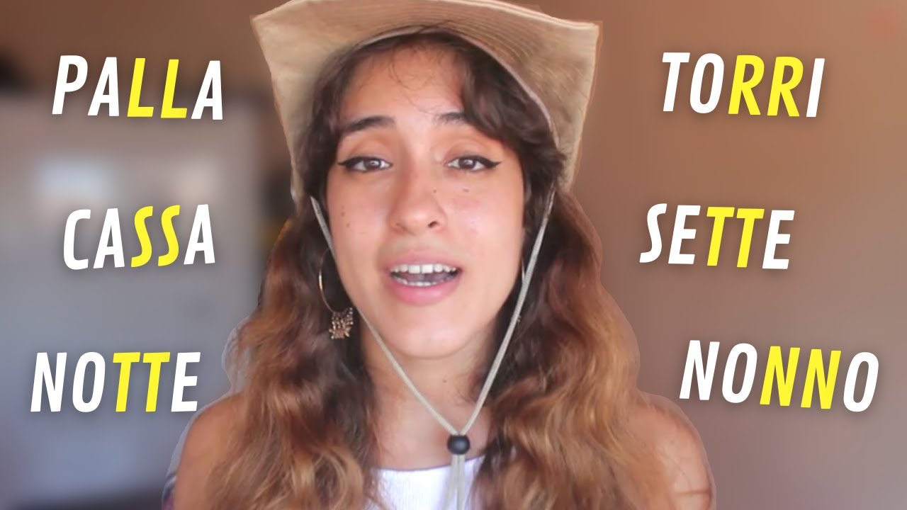 LETRAS DUPLAS no italiano!