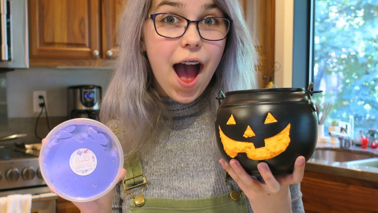 HALLOWEEN TRILL SLIME REVIEW | RADIOJH AUDREY