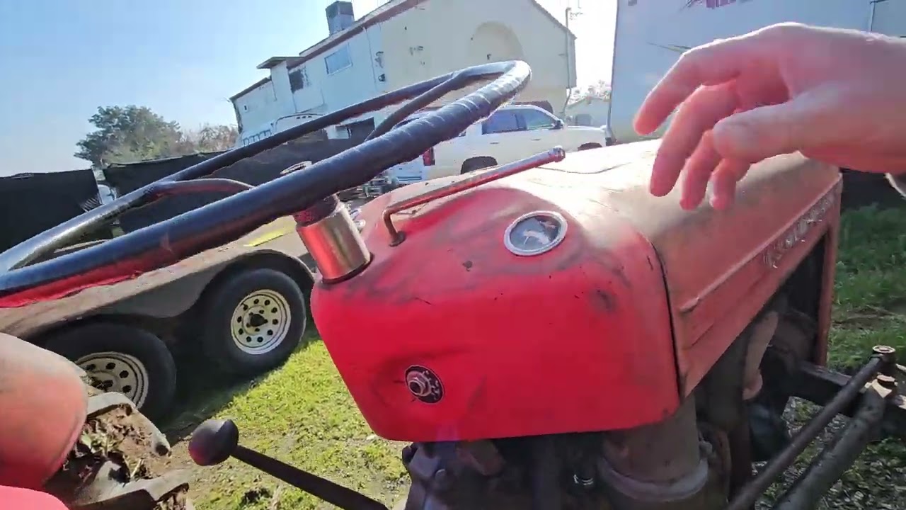 Стартап Massey Ferguson 35