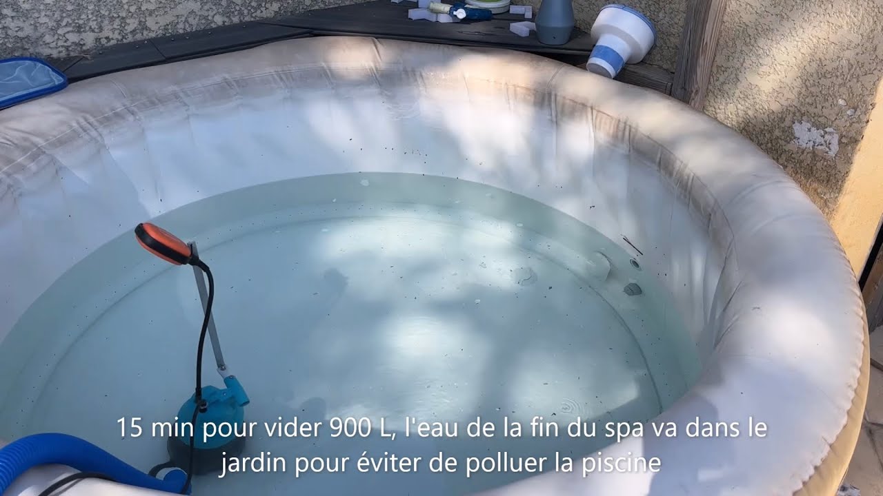 #14 SPA, comment vidanger et nettoyer un SPA rapidement