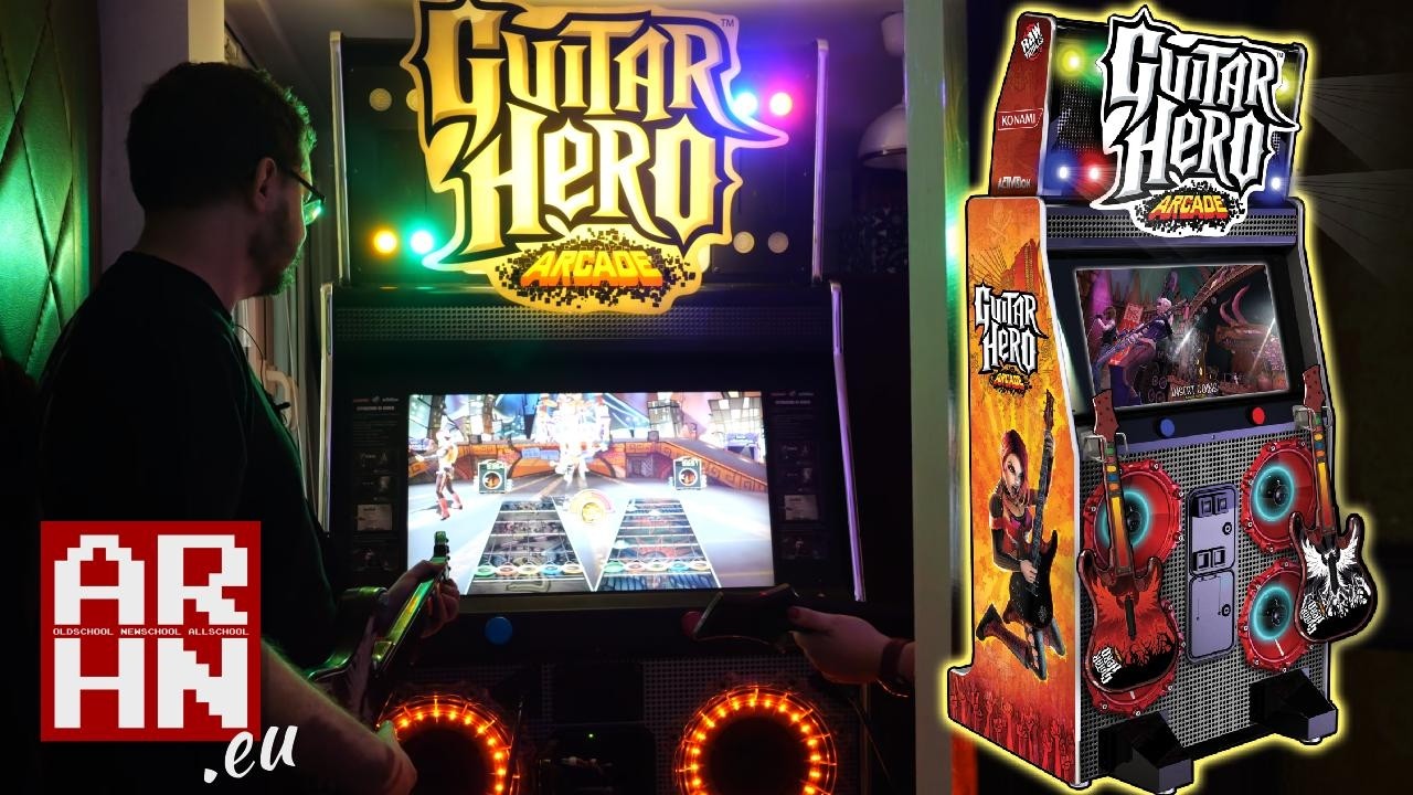 Mam automat Guitar Hero Arcade... ale jakim kosztem xd