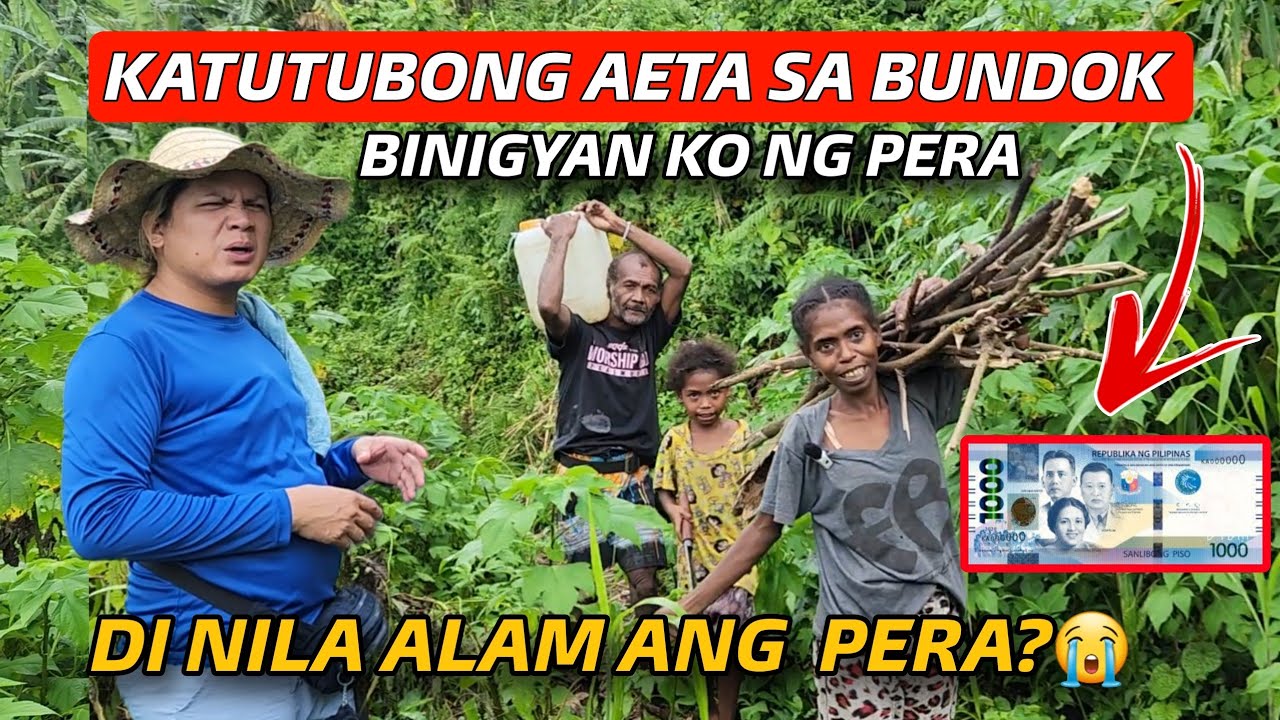 ISANG PAMILYA SA BUNDOK DI NILA ALAM ANG EDAD AT PERA?!