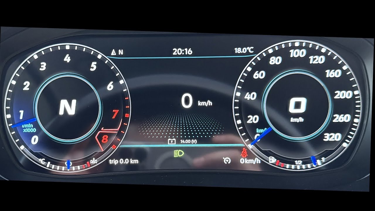 Digitaltacho einbau Golf 6