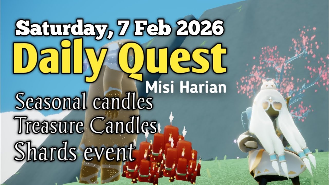 Sky Daily Quest today - Daylight Prairie 7 feb 2026 | Sky Children of the Light | Sandwichies Ch
