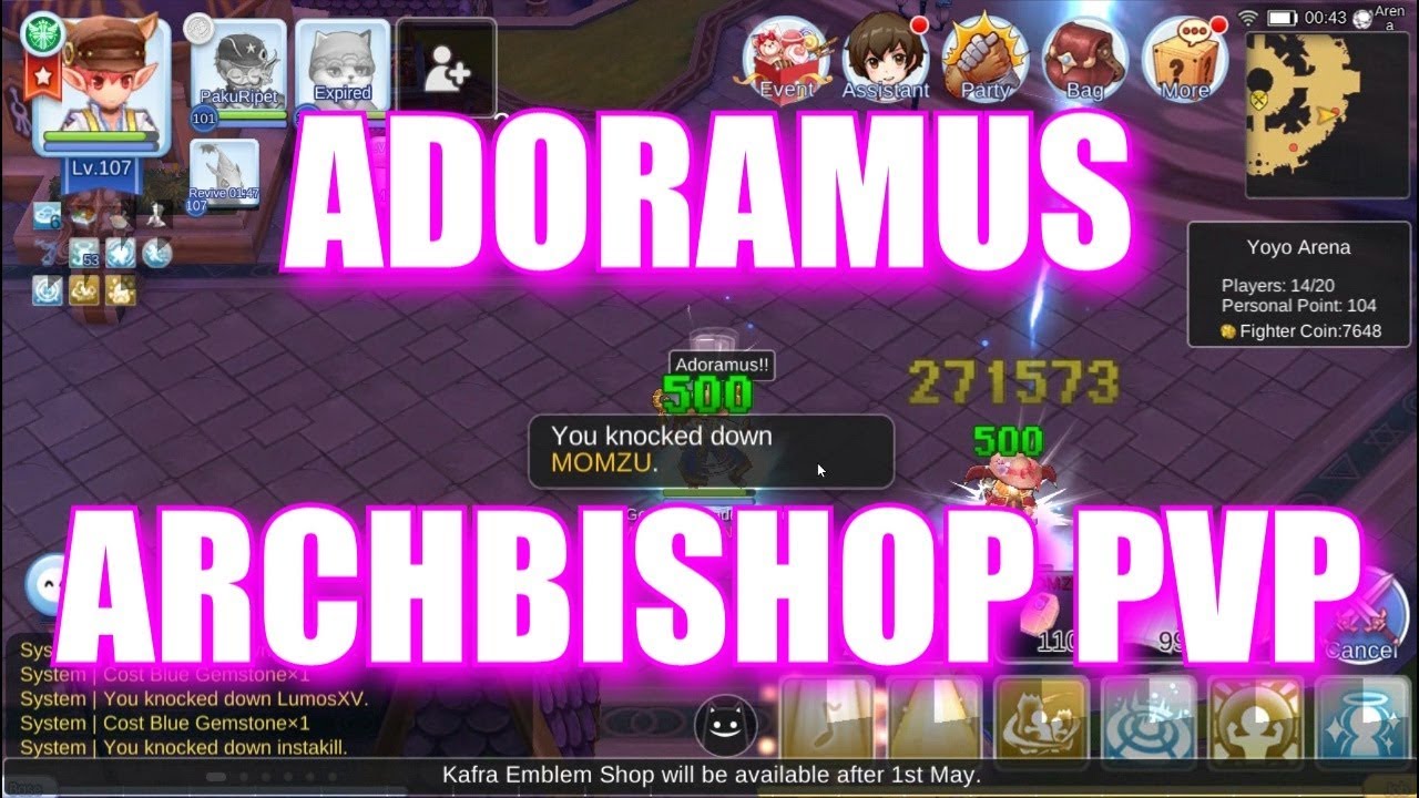 ADORAMUS ARCHBISHOP PVP ARENA - Ragnarok Mobile SEA