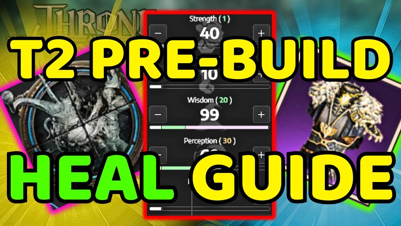 T2 PURE HEAL Build Concept | Bow Wand | Throne and Liberty