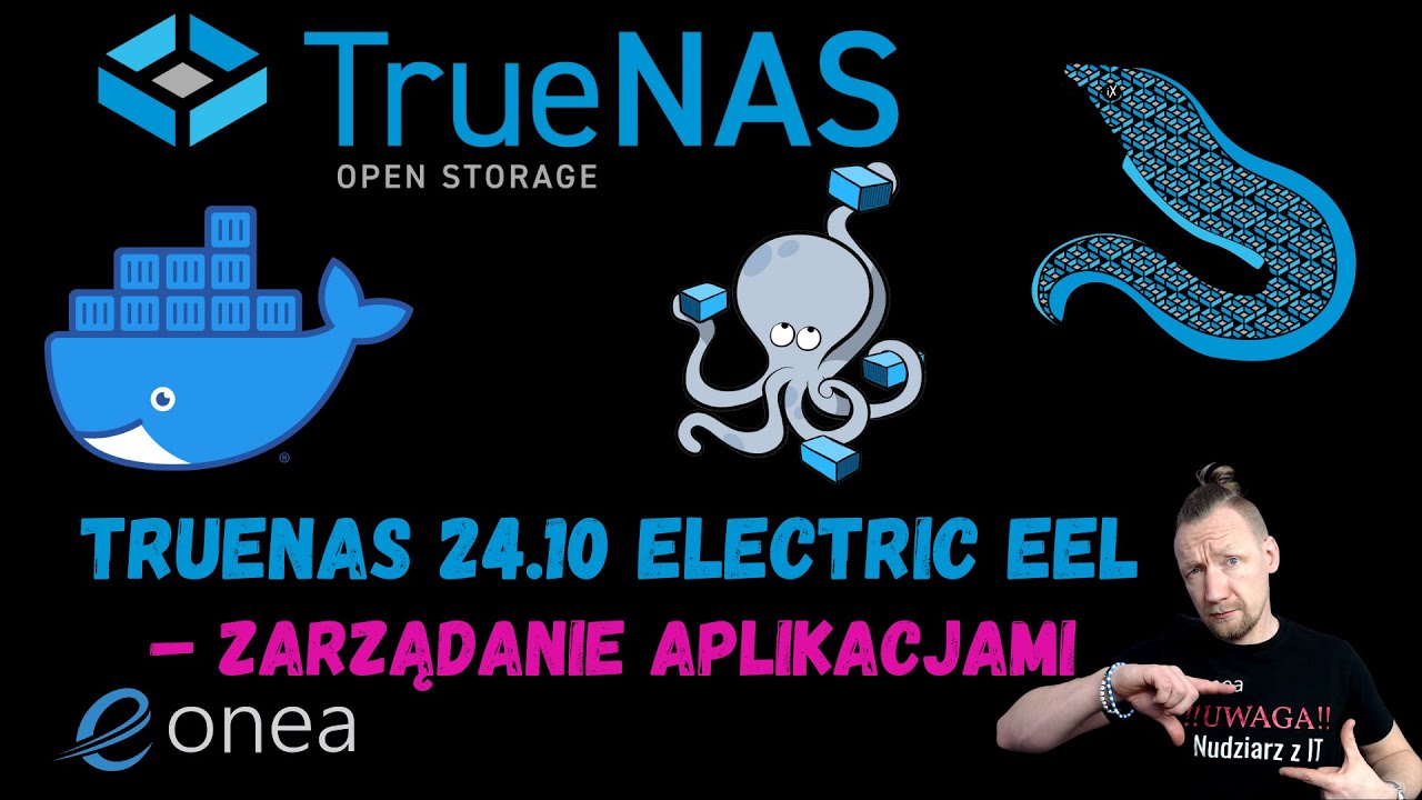 TrueNAS 24.10 Electric Eel –Aplikacje, docker compose