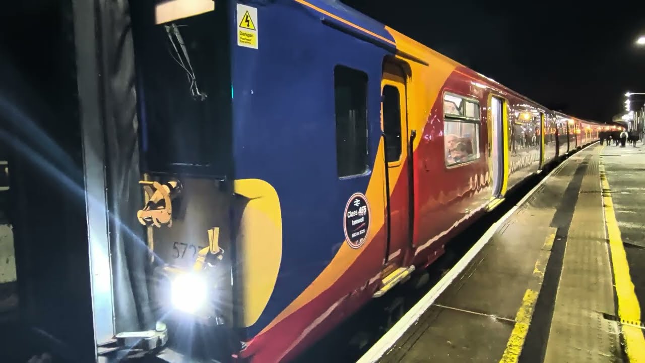Most Likely My last time seeing A Class 455 😢. Farewell