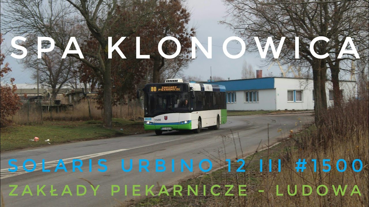 SPA Klonowica - Linia 80 [OBJAZD] - Solaris Urbino 12 III #1500