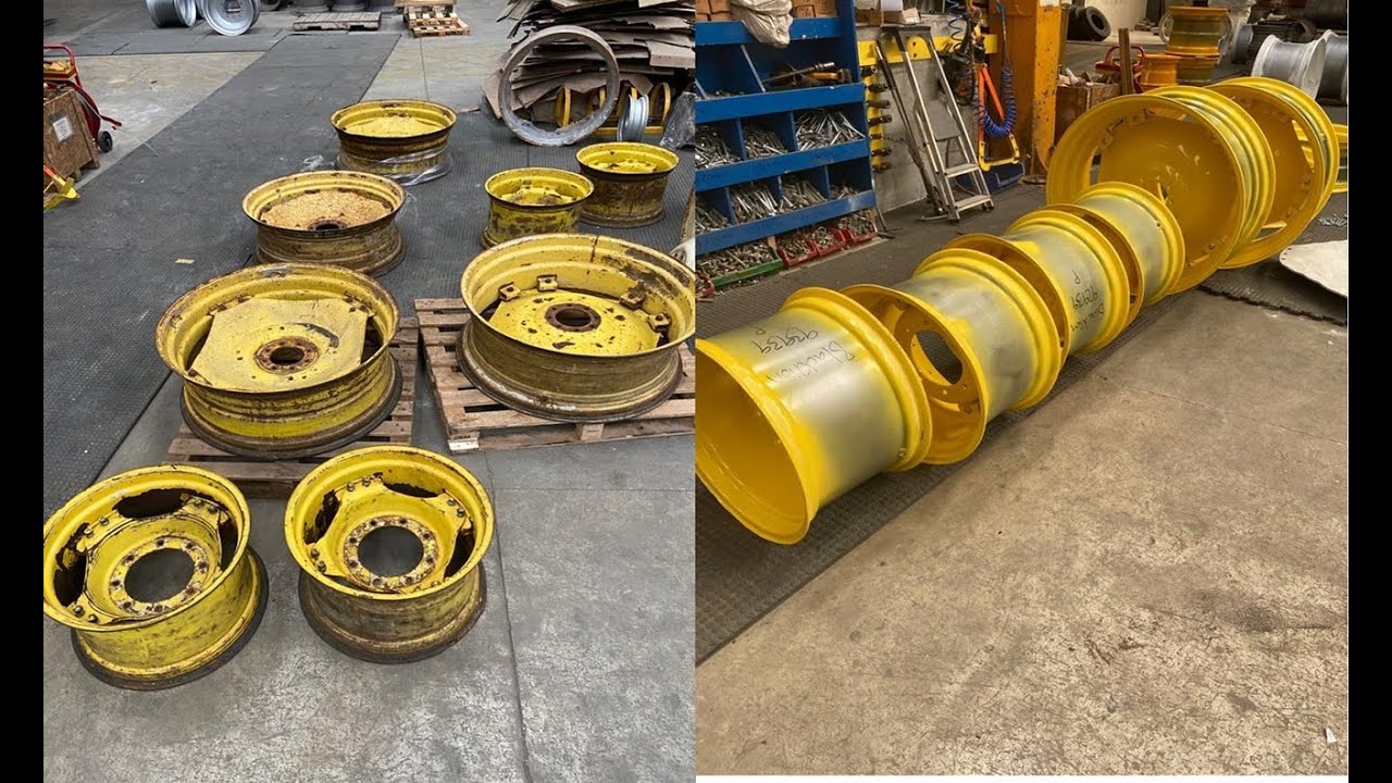 NEW SHOES FOR THE TRACTORS IN Finnegan's Farm Restoration of John Deere 3650 Part 9