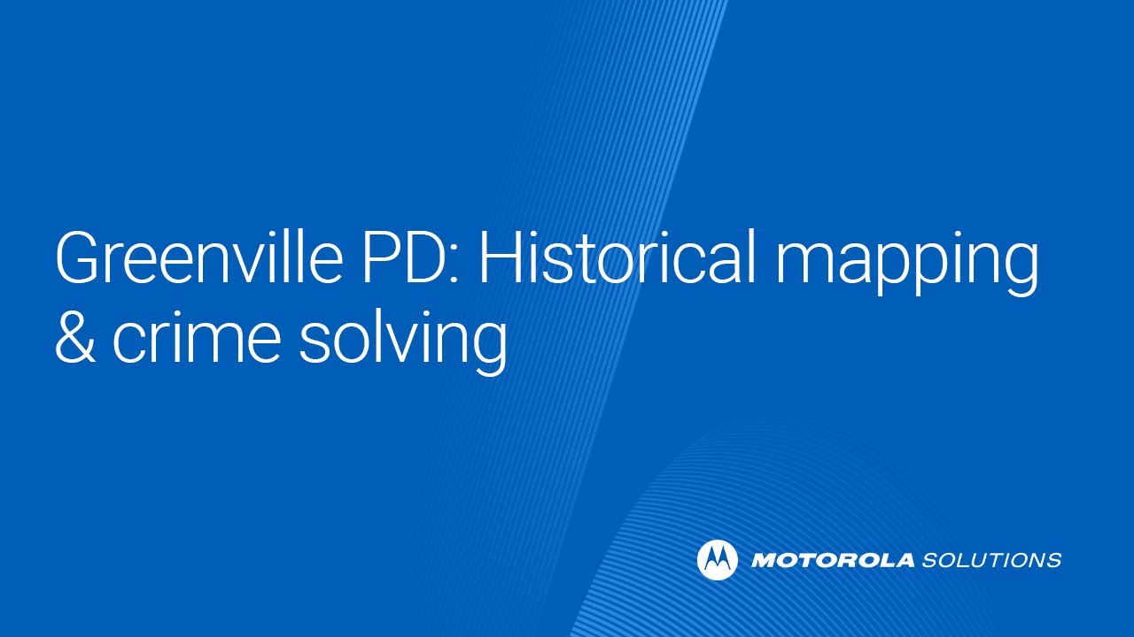 Greenville PD: Historical Mapping & Crime Solving