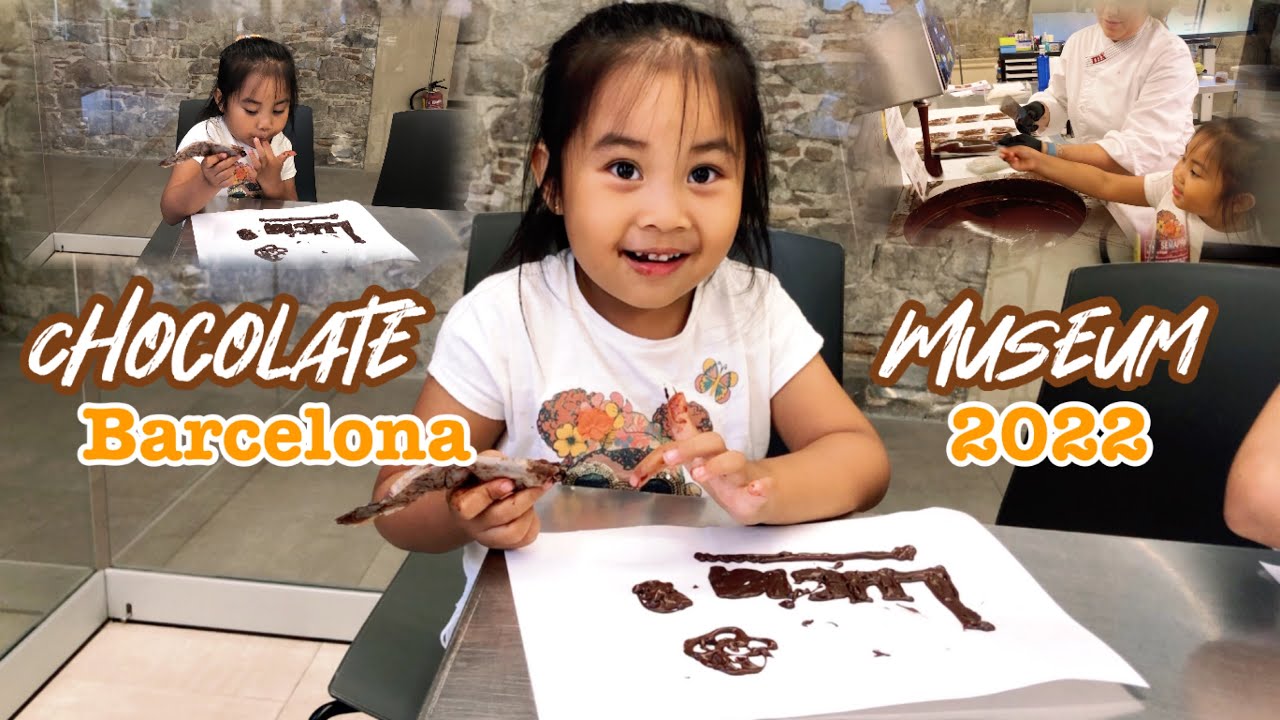En el MUSEO DE CHOCOLATE con niños I Figuras hechas de chocolate 🍫 (Chocolate Museum Barcelona)