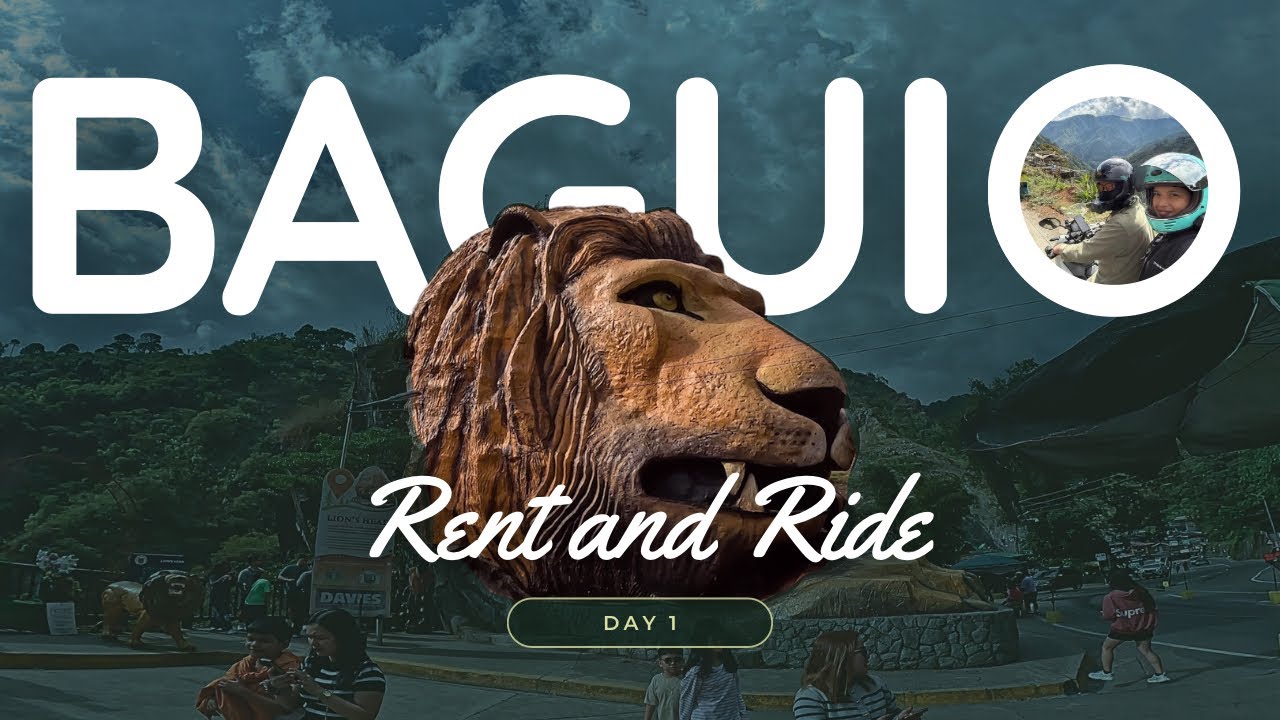 BAGUIO CITY TO LA TRINIDAD | MOTORCYCLE RENTAL | HONDA ADV 160 | DAY 1