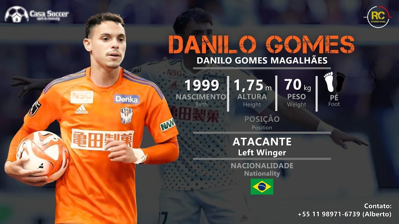 Danilo Gomes - Atacante (Left Winger) - 2023/24