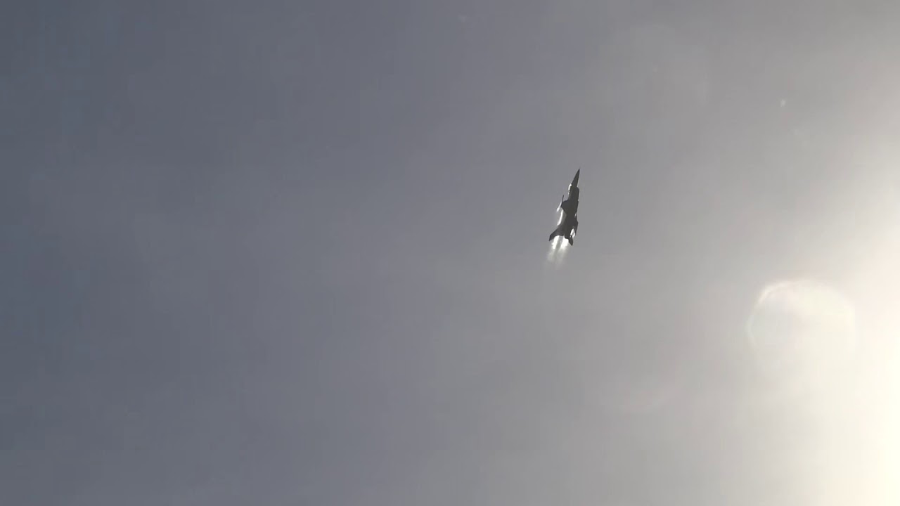 Jon Thocker - F-16 Demo Team Dedication Pass