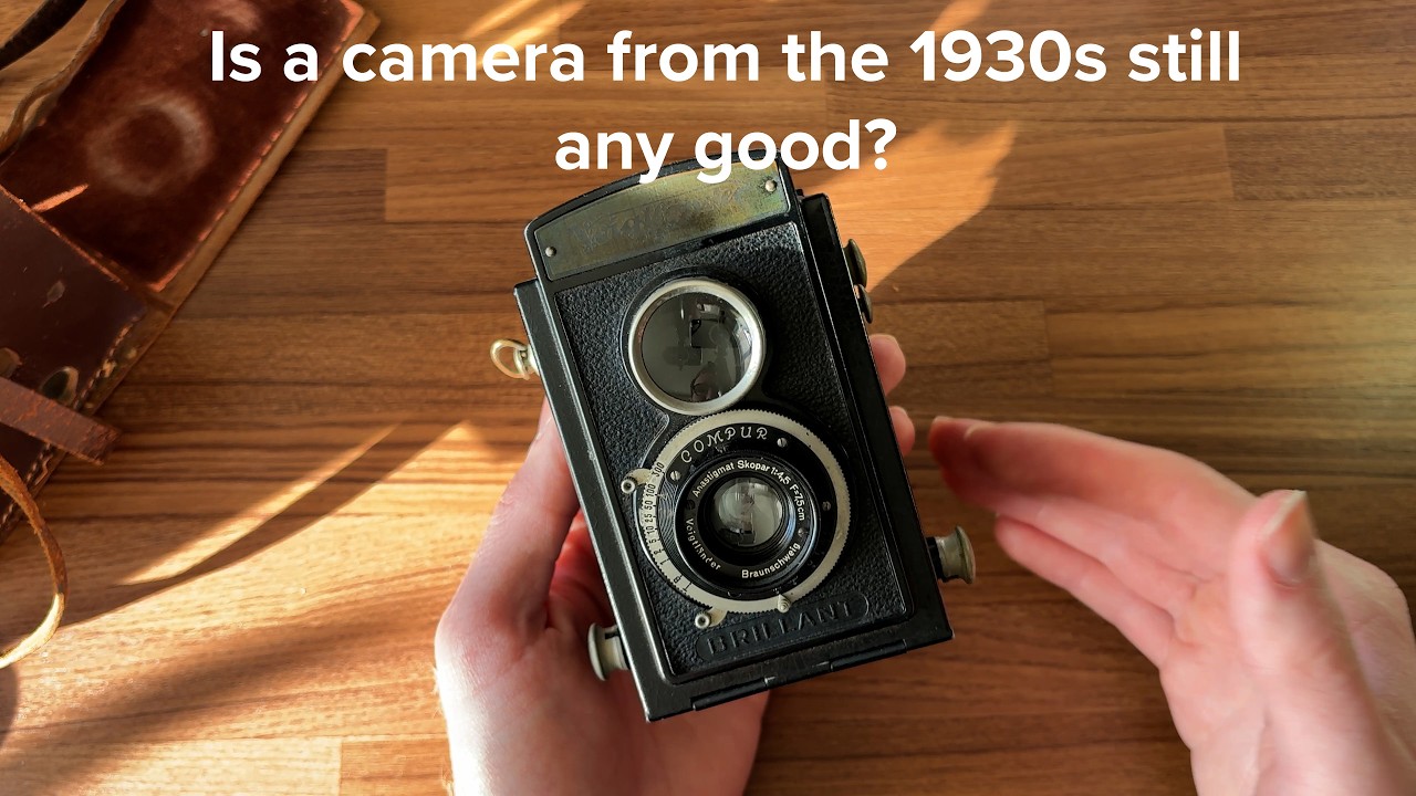 Фотоаппарат Voigtländer Brillant, которому 90 лет и который делает четкие снимки!