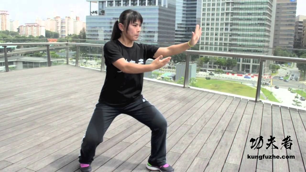 功夫者－太极基础教学（捧 捋 挤 按）