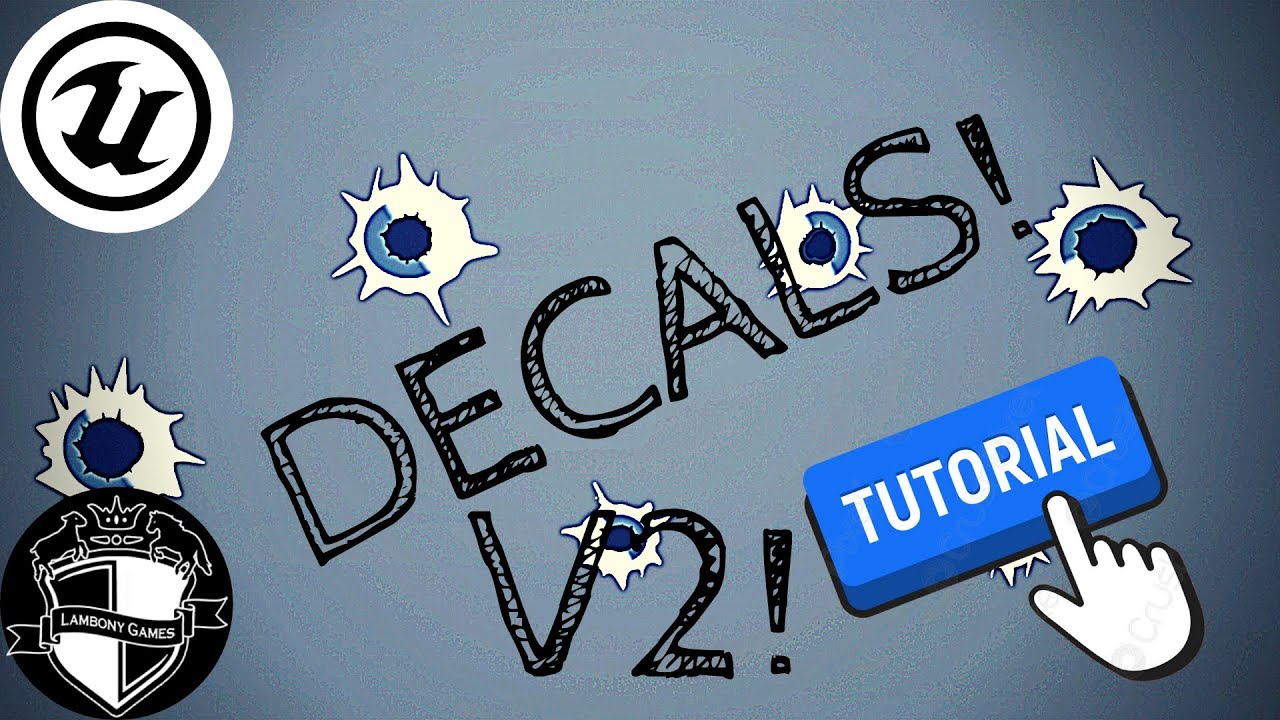 [TUTORIAL] UE4 - COMO HACER QUE LAS BALAS DEJEN AGUJEROS! + DECAL FIX! (Hacer decals opacos!)