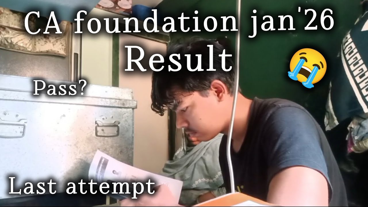 Family REACTION 🥺 CA foundation Jan'26 result pass or fail?? #cafoundation2026 #resultreaction 