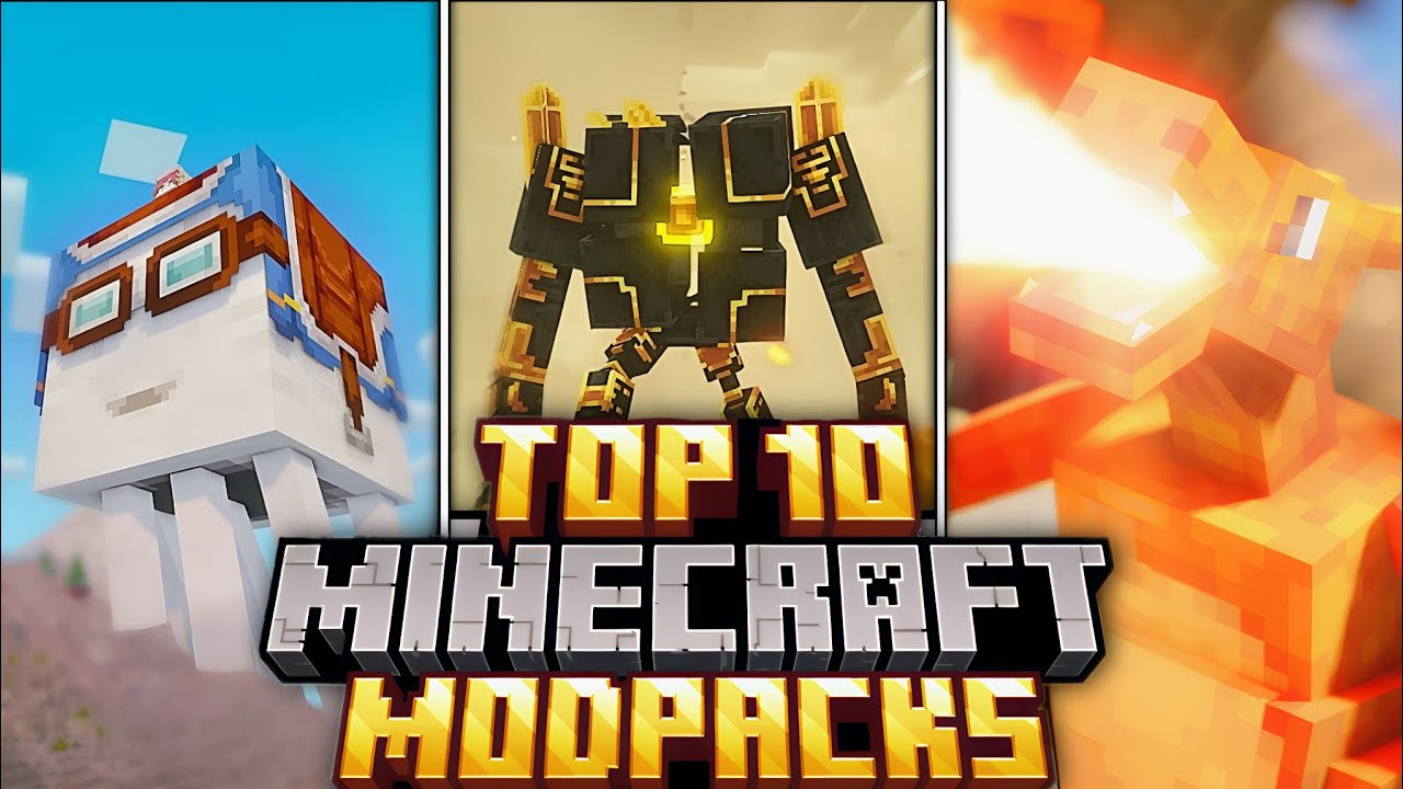 Top 10 Minecraft Modpacks of 2025!