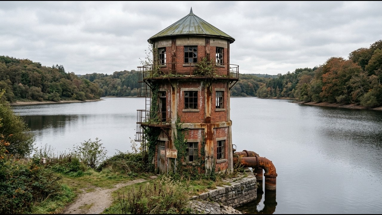 I Found an Abandoned Gothic Valve Tower and Turned it into a Modern House (ASMR)
