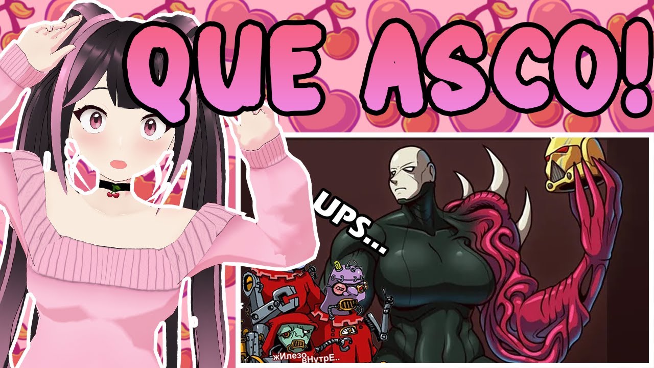 REACCIONANDO A CUANDO EL IMPERIO CREO UN HIBRIDO TIRANIDO Y HUMANO【Lena cherry】WARHAMMER 40K