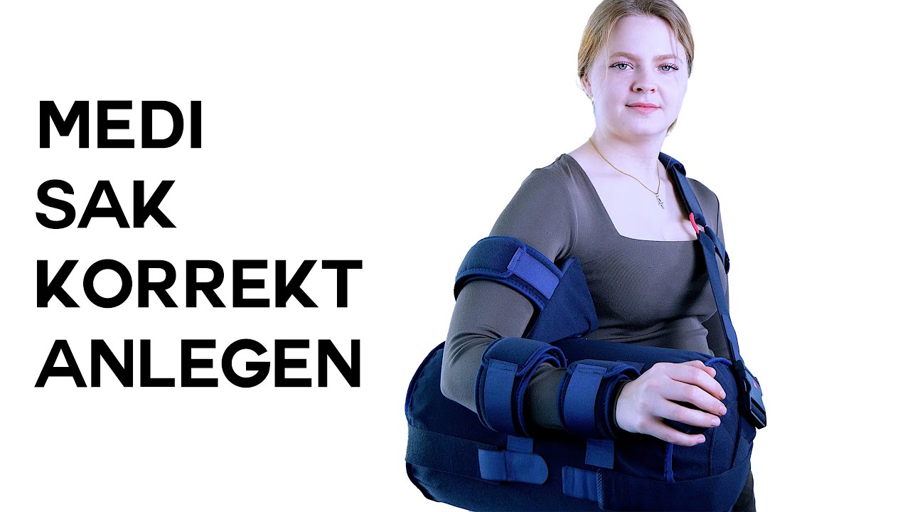 Medi SAK Schulterabduktionskissen korrekt anlegen – Einfache Anleitung!