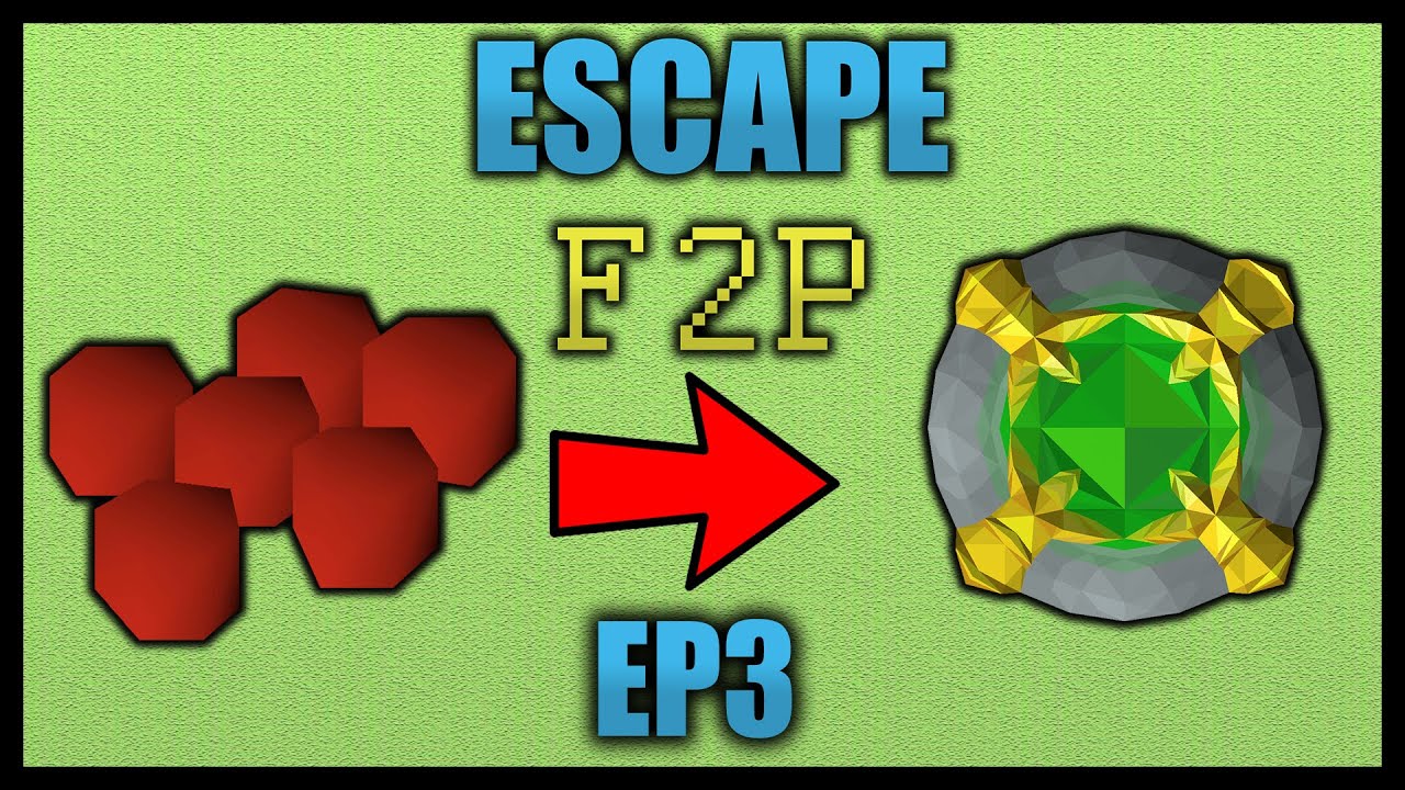 OSRS Escape F2P: Collecting Red spider eggs [OSRS 2021]