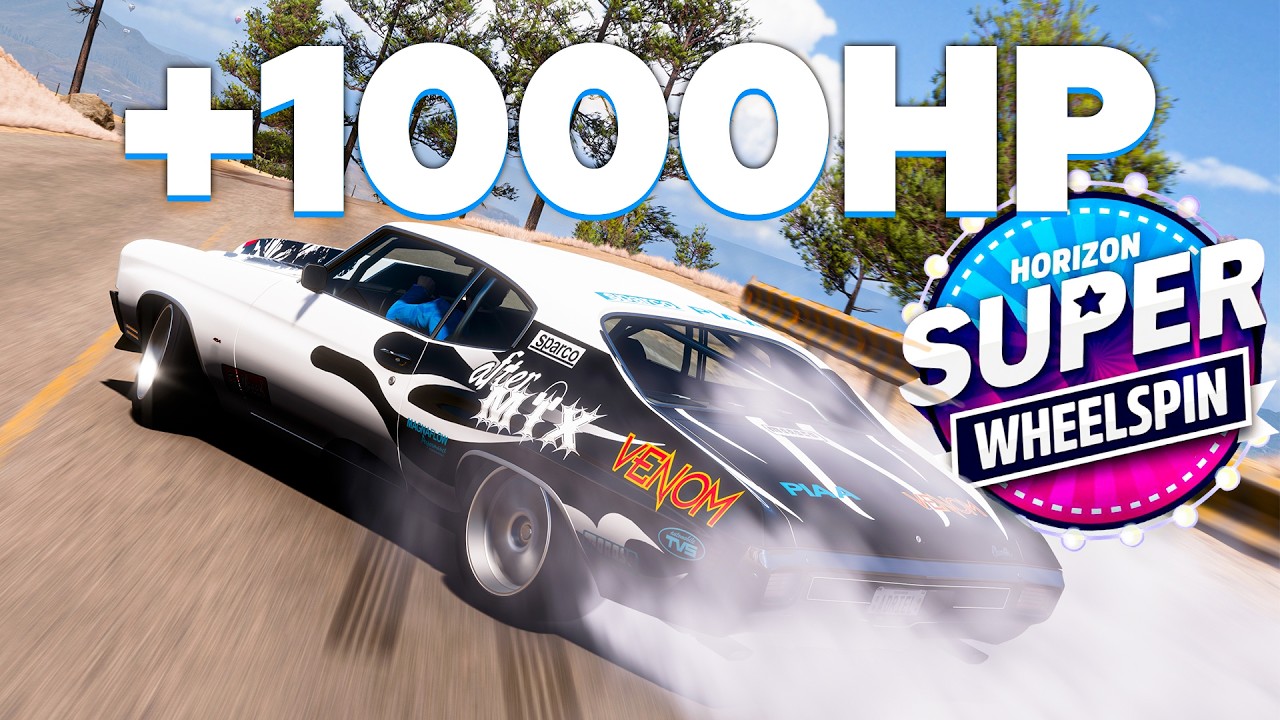 1.000.000 DE PTS NO DRIFT COM QUALQUER CARRO QUE A ROLETA ME DER - FORZA HORIZON 5