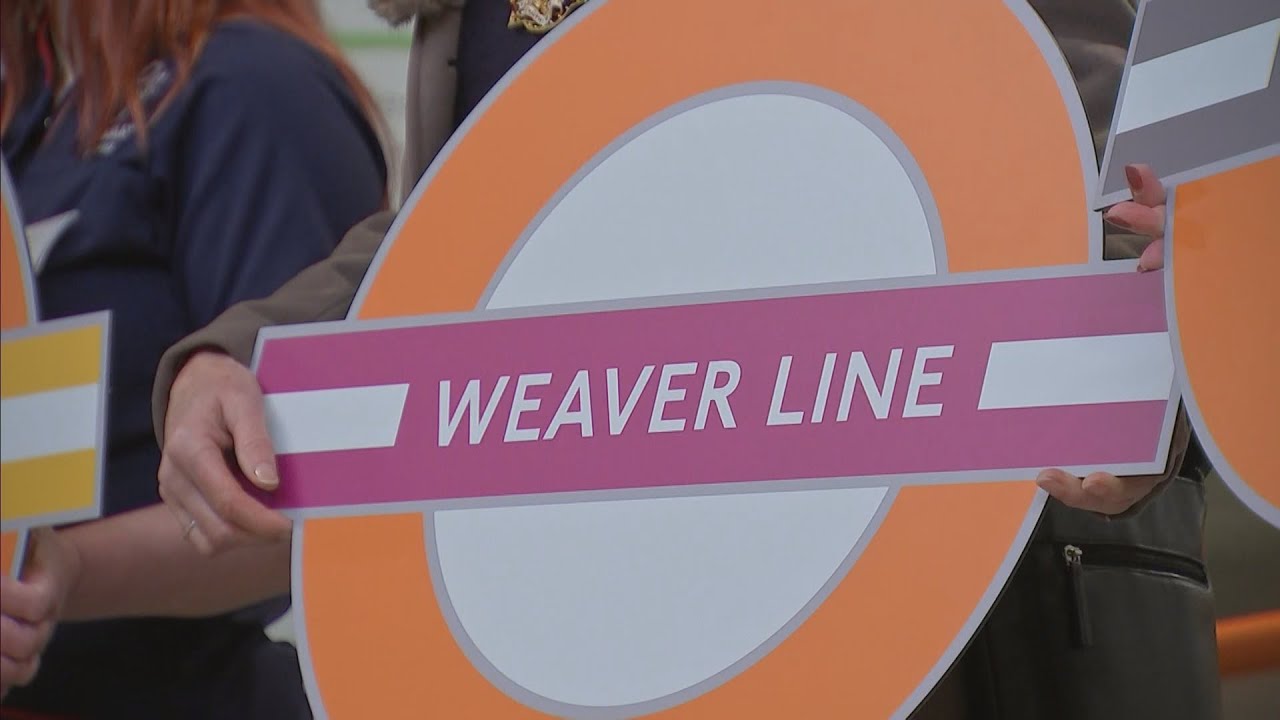 ITV News London/BBC London: London Overground rebrands their railway lines - 28.11.2024