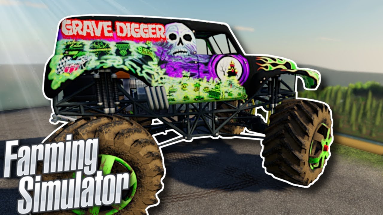 CRAZY MONSTER TRUCK RACE! - Farming Simulator 19 Multiplayer Gameplay