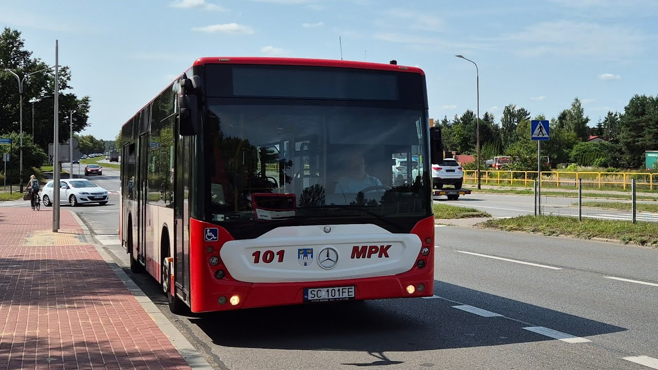 MPK Częstochowa - Linia 14 - Mercedes-Benz Conecto #101