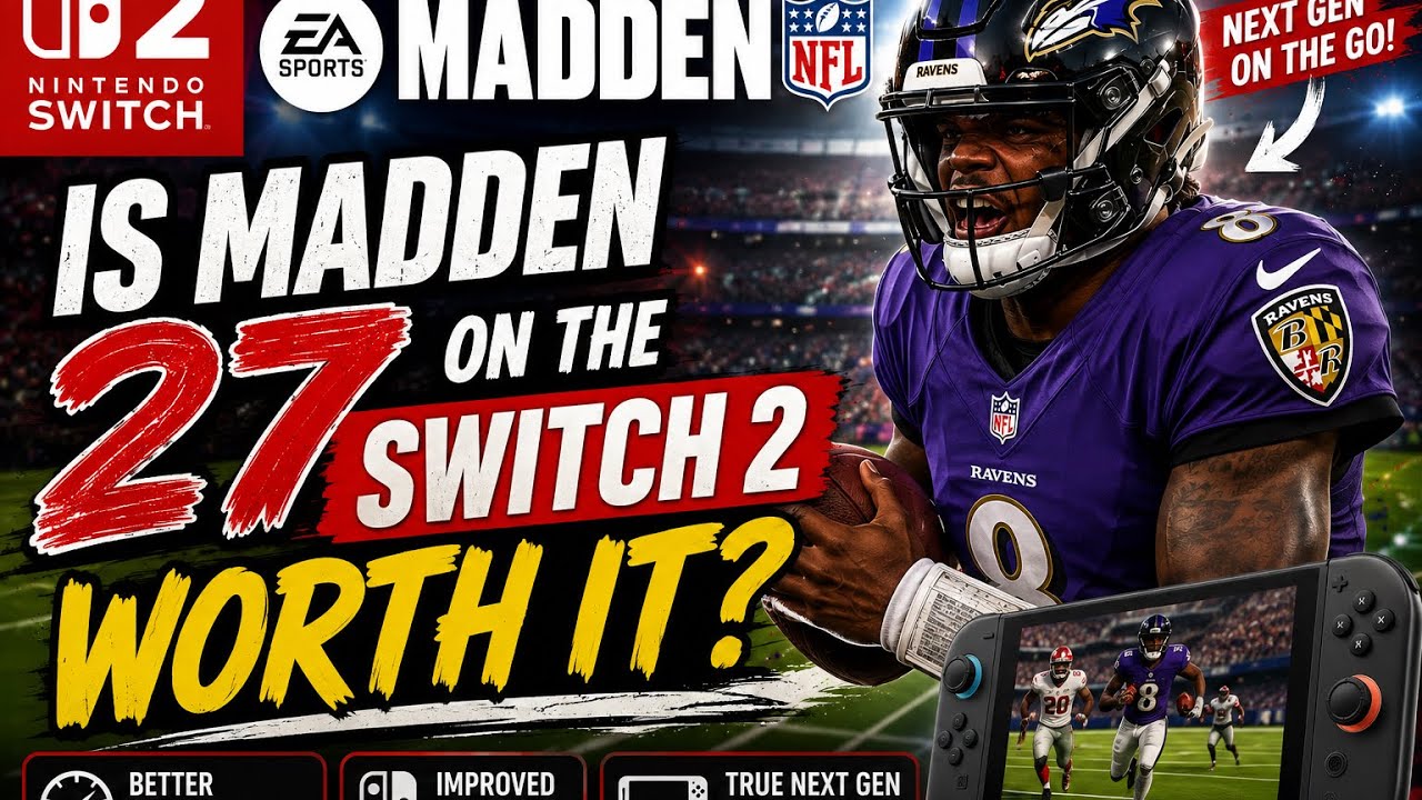 IS MADDEN 27 ON THE SWITCH 2 WORTH IT??? LETS FIND OUT!!