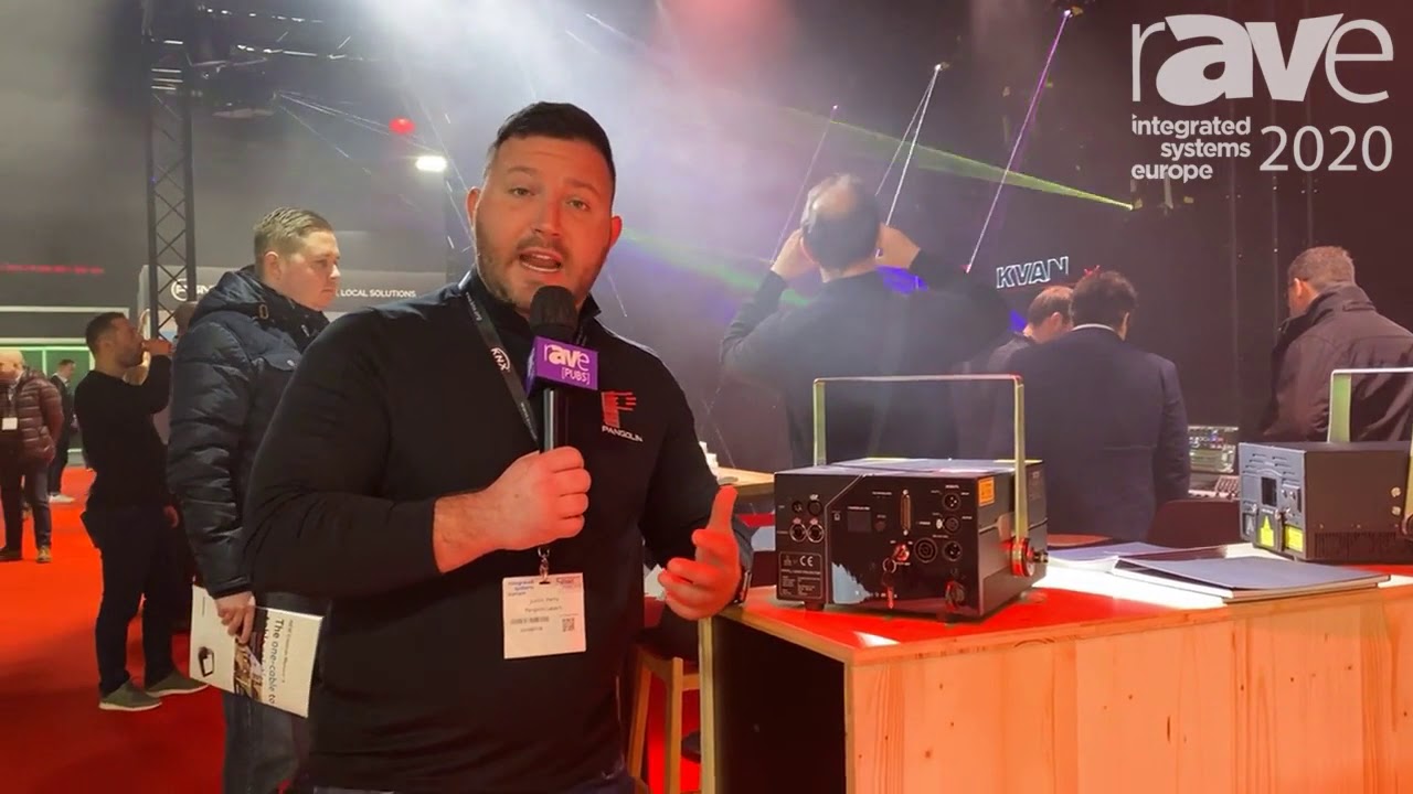 ISE 2020: Pangolin Systems Showcases FB4 Media Server in KVANT Laser Projectors for Laser Control