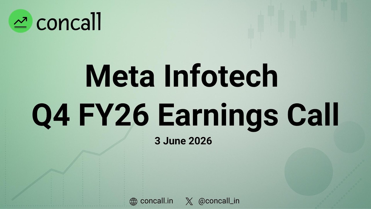 Meta Infotech Q4 FY26 Earnings Conference Call | Concall.in