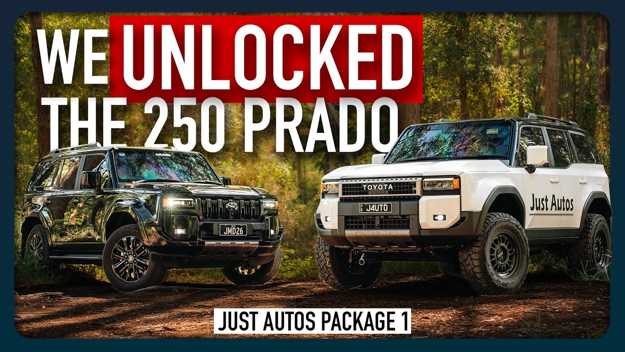 Six Maps. Total Control. | Just Autos Package 1 for the 250 Prado