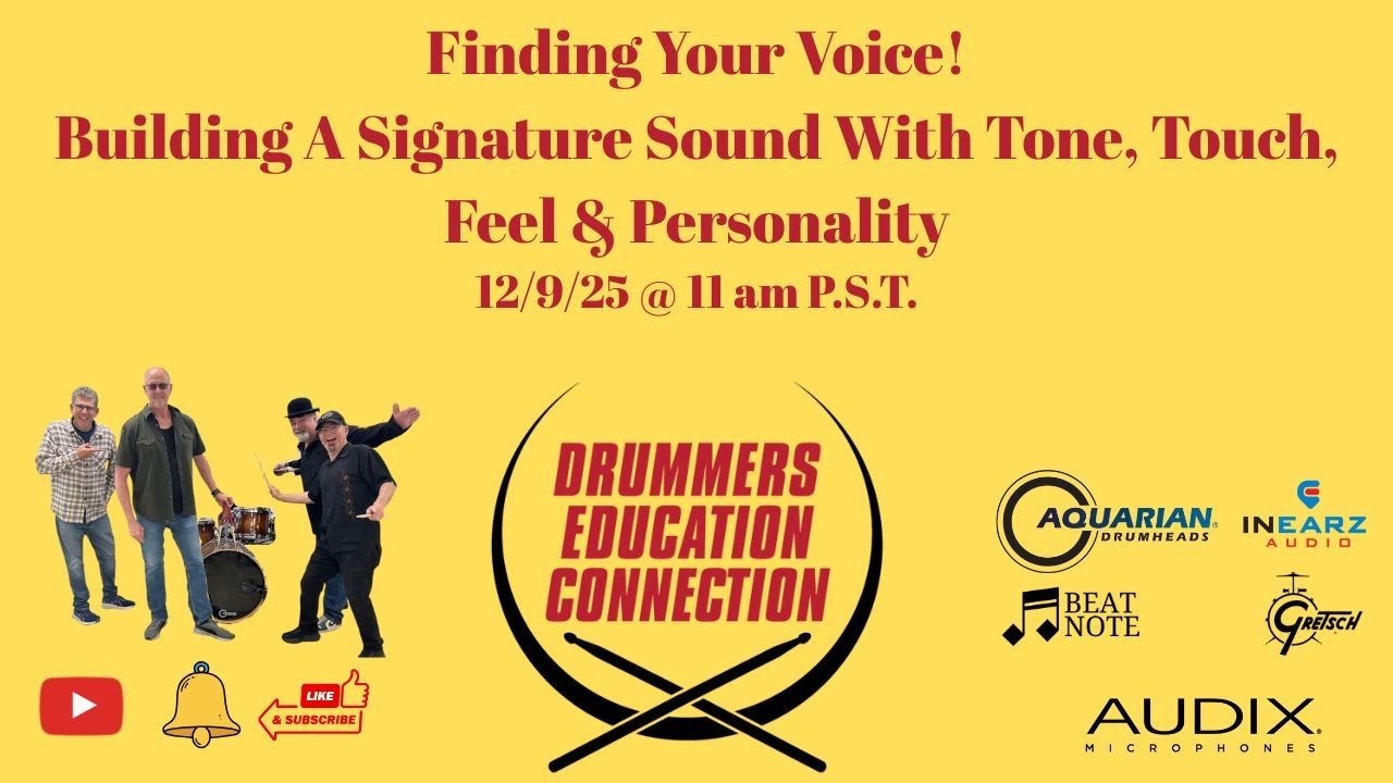 Finding Your Voice: Building A Signature Sound With Tone, Touch, Feel & Personality