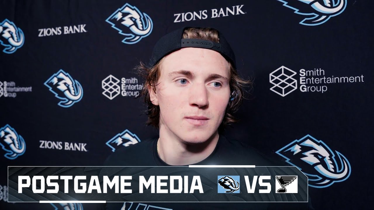 Clayton Keller, Logan Cooley and André Tourigny | 10.23 Postgame Media