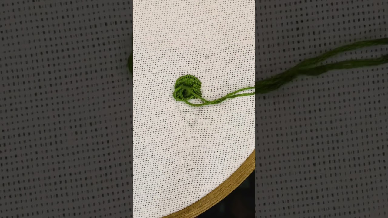 leaf embroidery 