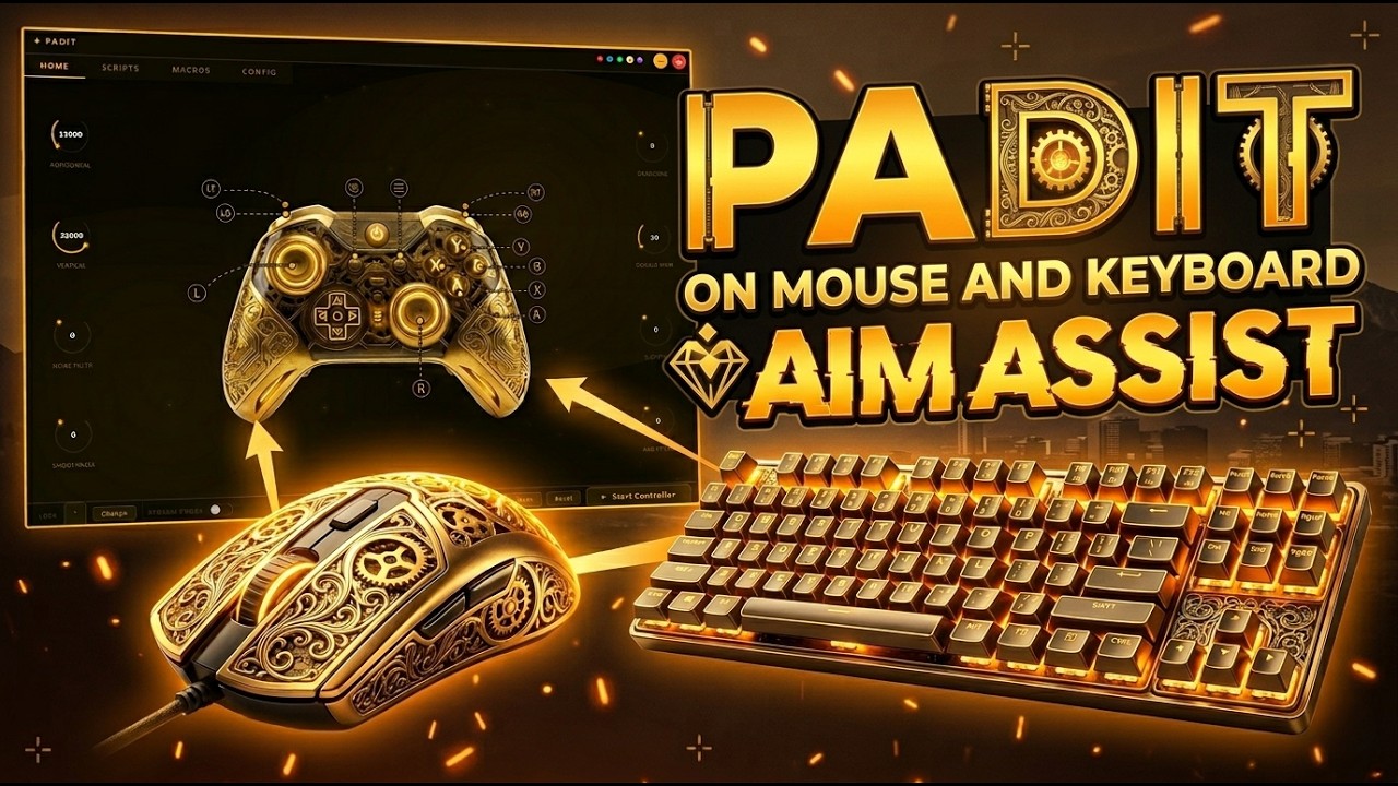 HOW TO GET Aim Assist on KEYBOARD & Mouse IN WARZONE