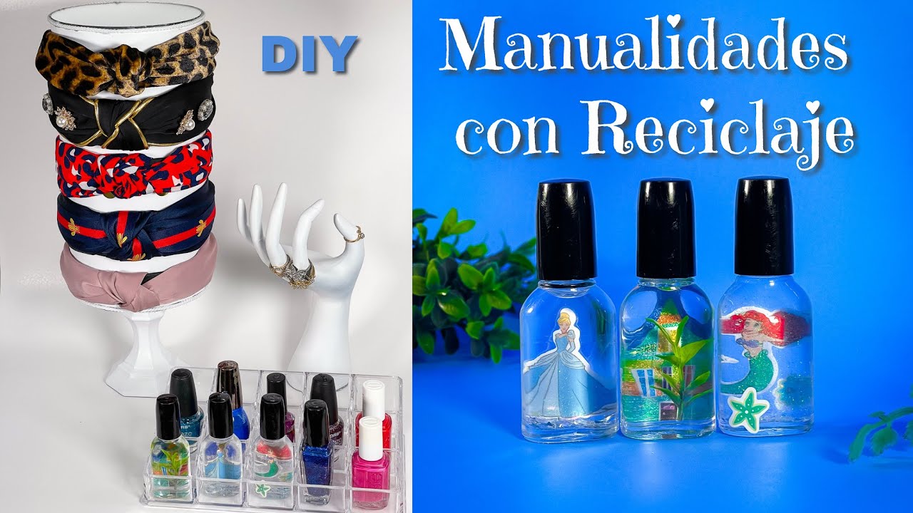 Manualidades fáciles hechas con Reciclaje / DIY / Recycled Craft Ideas