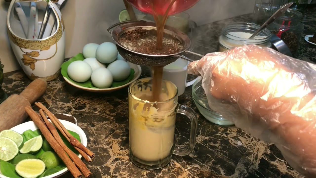[ENG SUB]RESEP TEH TALUA KHAS PADANG | PADANG SPECIAL TALUA TEA RECIPES FOR STAMINA INCREASE