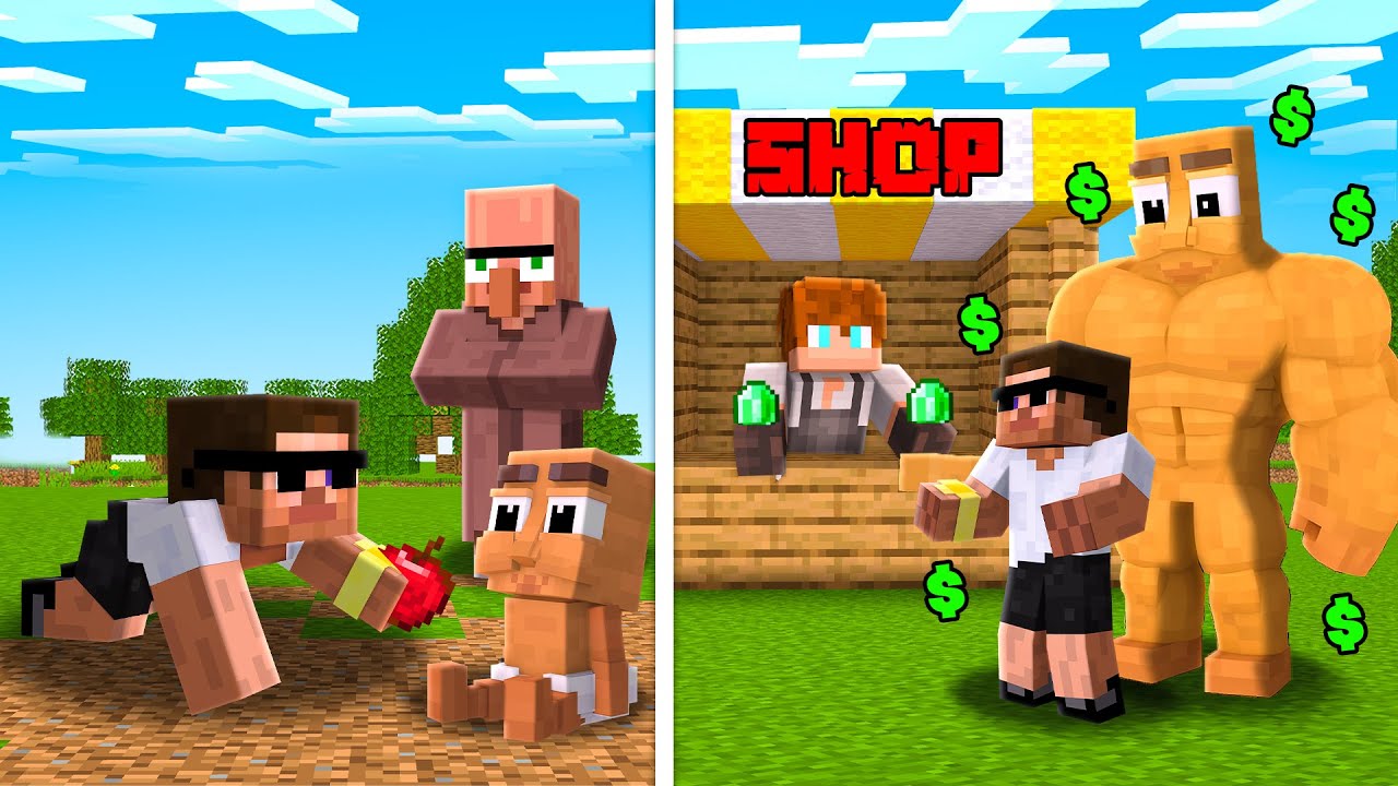I Joined Sell the Brainrot Server in Minecraft..