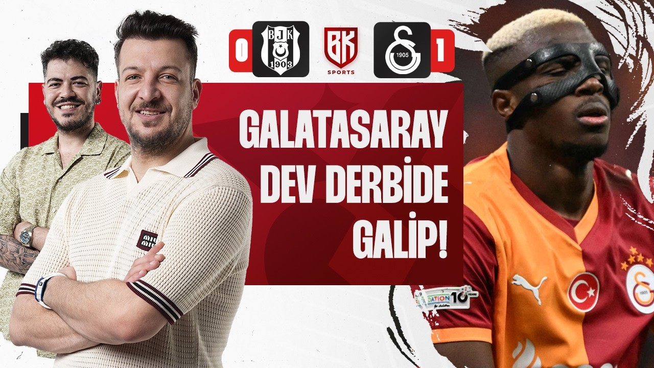 🔴 MAÇ SONU | Beşiktaş 0 - 1 Galatasaray | Batuhan Karadeniz | Oğuzhan Öztürk