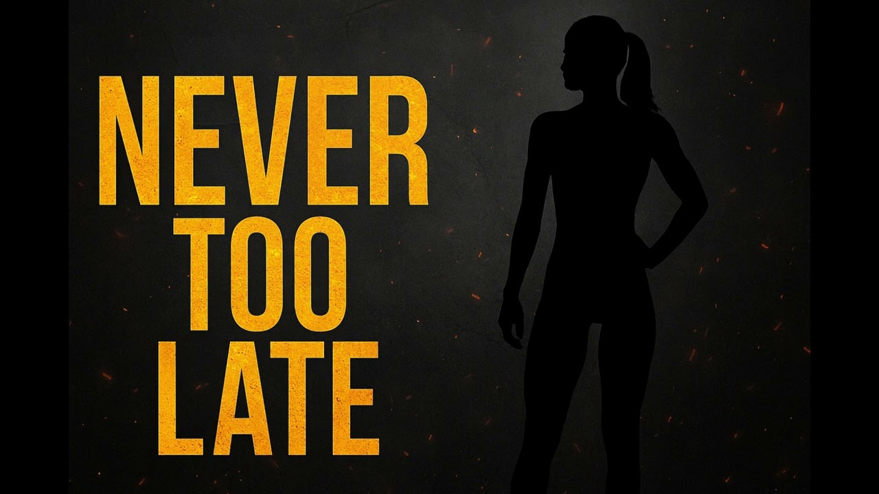 NEVER TOO LATE – A Powerful Fitness & Life Motivation Anthem (Official Track)