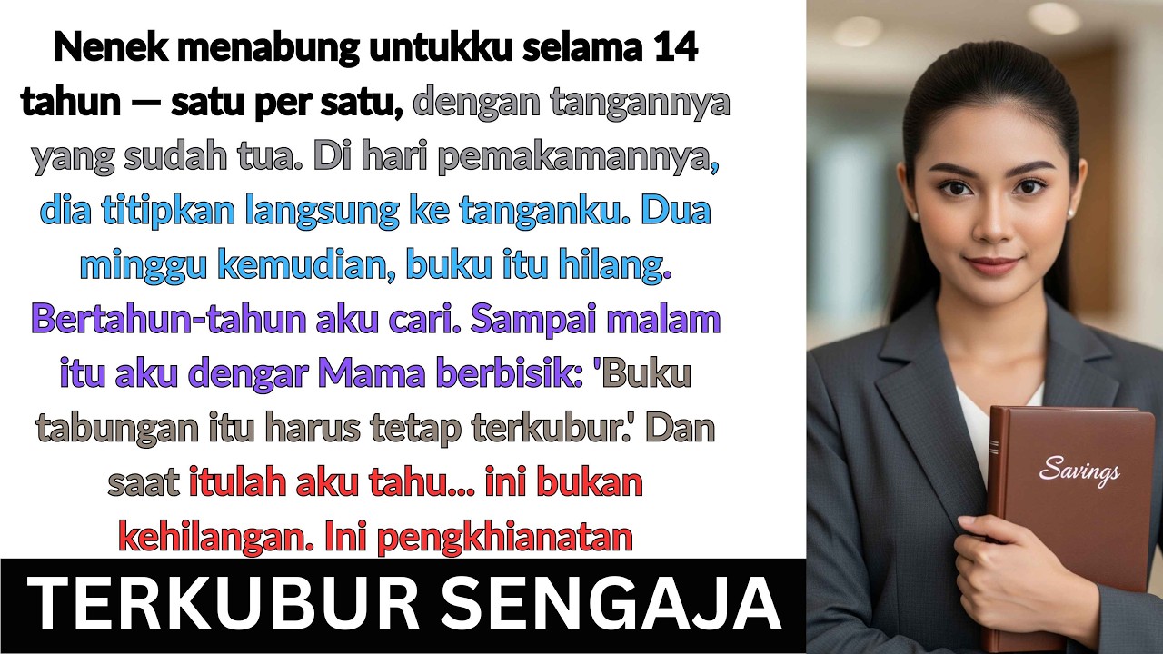 OrangTuaku MembuangHadiahNenek BUKU TABUNGANITU SEHARUSNYA TETAPTERSIMPAN KiniAyahHarusMenghadapinya