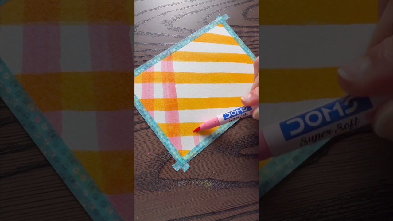 Soothing Card Making with Beautiful Colors & Lettering | Relaxing ASMR